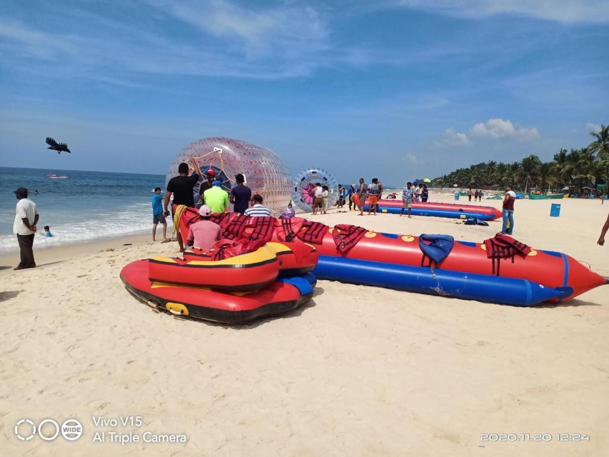 His Grace Sea View Cottages - Private Beach At Malpe อูดุปปี ภายนอก รูปภาพ